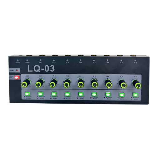 Professional Studio Mixer Console With 6.5mm Input-8 channels