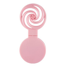 Set aus biegsamem Kamm und Glas. Tragbarer Kamm für-Rosa