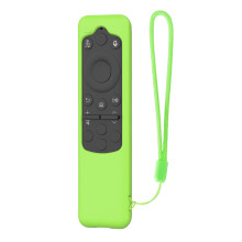 Remote Cover Comfortable Grip Shock Absorbent-Luminous green