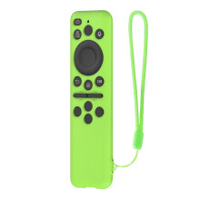 Housse en Silicone antichoc anti-poussière pour-Vert lumineux