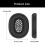 Soft Earphone Earpads Covers Protectors Waterproof For-Black 4