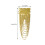 Durability Sequins Epaulet Tassels Chain Shoulder-gold 4
