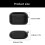 Earbud Space Saving Modern Minimalist Wireless Charging Case For 3