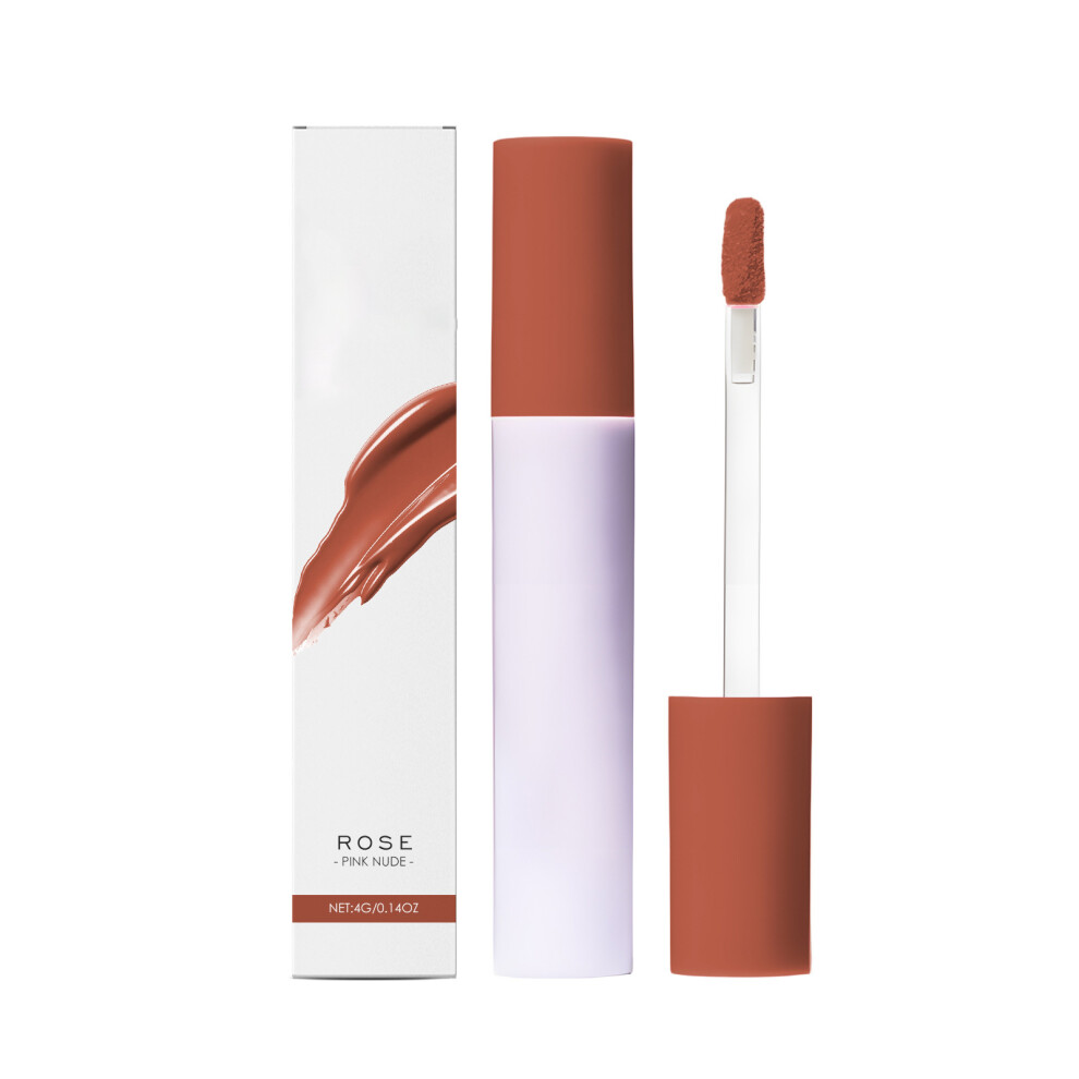 Glossy Hydrating Lip Oil Not Toxic 8H Nourishment For Dry-ROSE