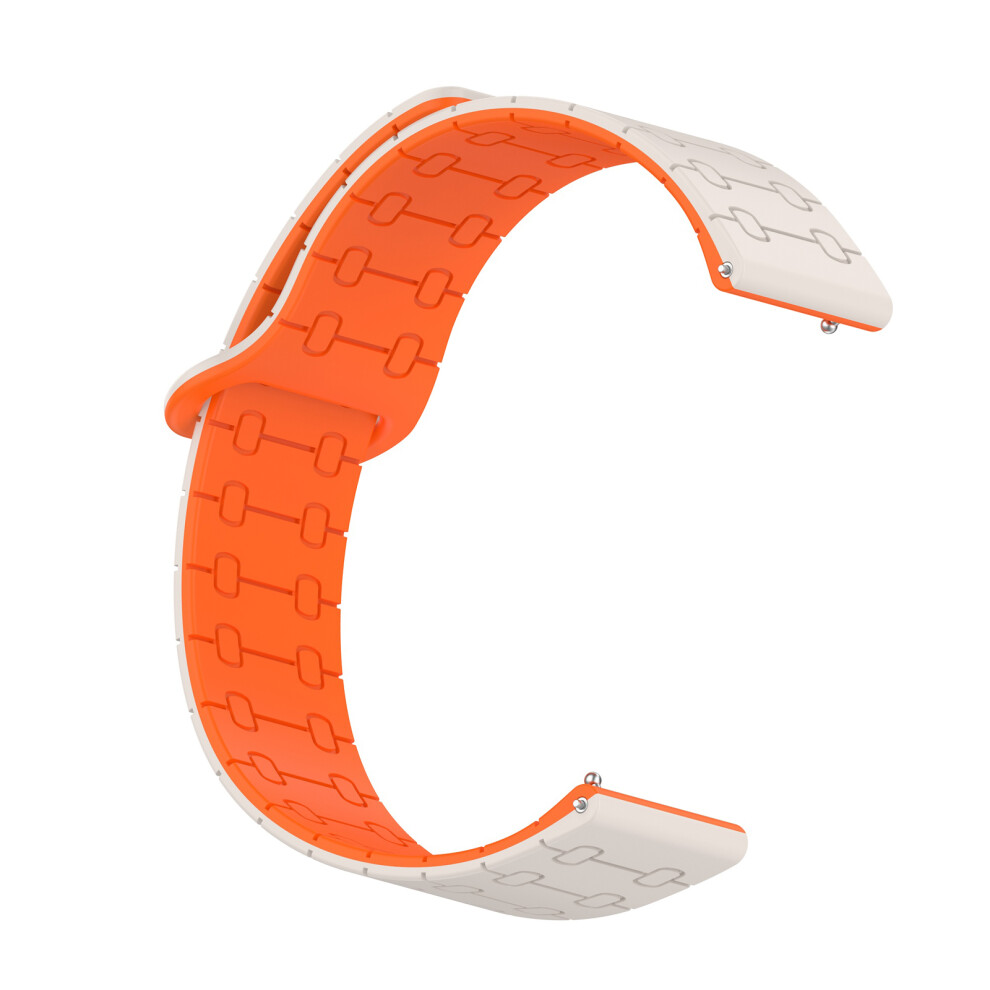 Silicone Watch Bands Quick Release Watch-Starlight Orange 7709000191185
