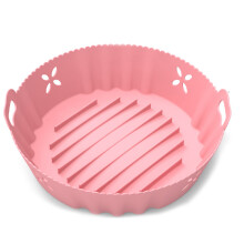 Antihaftbeschichtete und leicht zu reinigende Silikon-Backmatte für Heißluftfritteuse, Backofen und Mikrowelle, hitzebeständiges und langlebiges