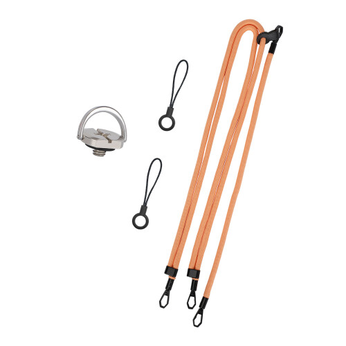 Quick Release camerariem voor statief-compatibele-oranje kleur