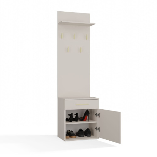 DUO coat hanger, cashmere colour 1