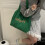 Practical Wear Resistant Shoulder Bag Spacious Nylon Book Bag-O 2