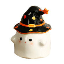 350ml Fashion Halloween Teas Cups Lovely Ceramic Coffee-Black
