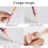 12-teilige Nail-Art-Stift-Kollektion mit 4