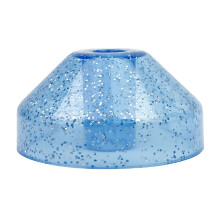 Vibration Reducing LP45 Record Adapter Secure Locking-Blue