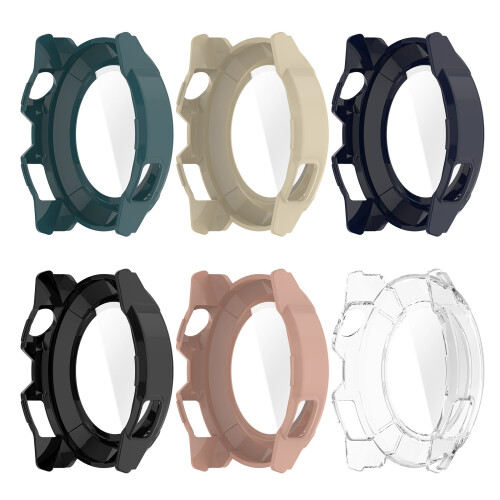 Strong Tempered Glass Case Accuracy Fit Watch Case-Blue 1