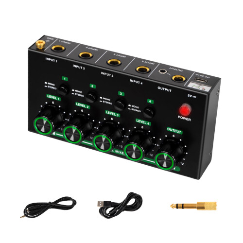 4 Channel Auditory Controller Universal In Compatibility For PC