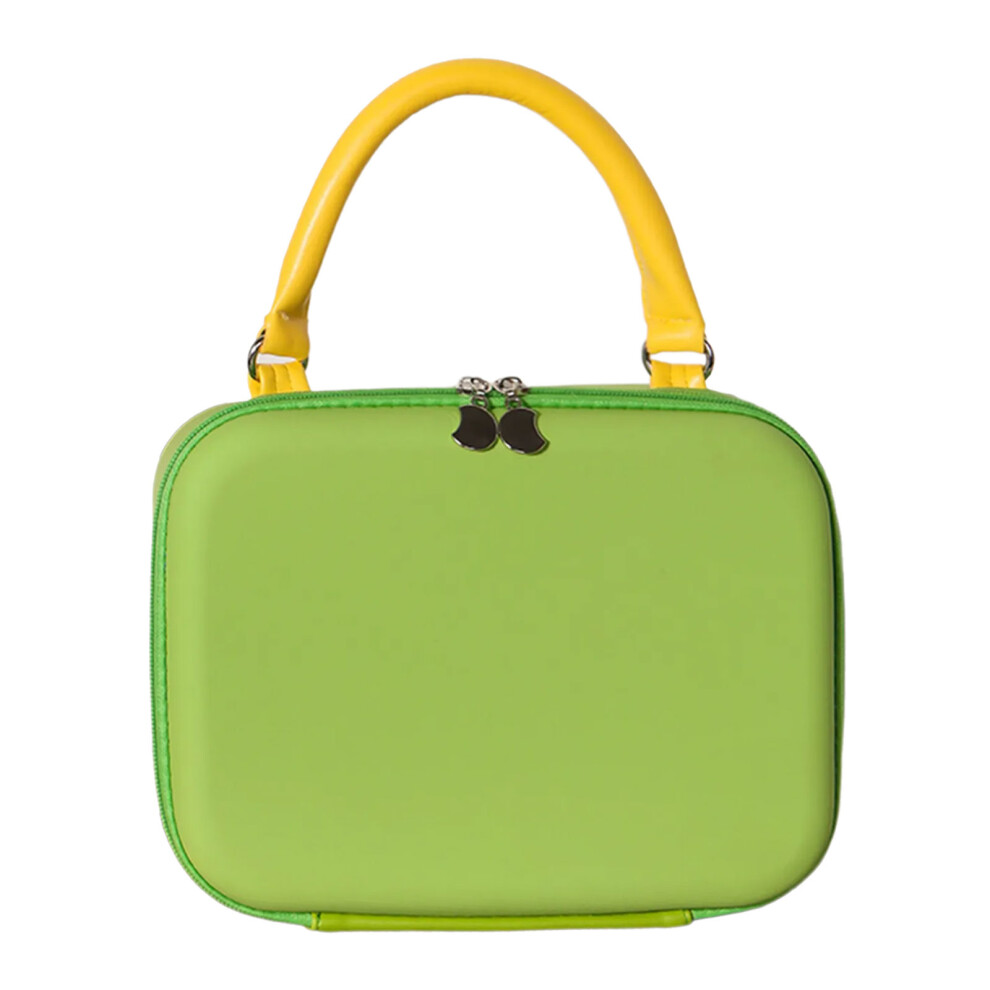 Green Multipurpose Travel Makeup Bag Spacious Eva Cosmetic