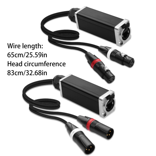 XLR To RJ45 Auditory DMX512 Extender With EtherCon Locking For 1