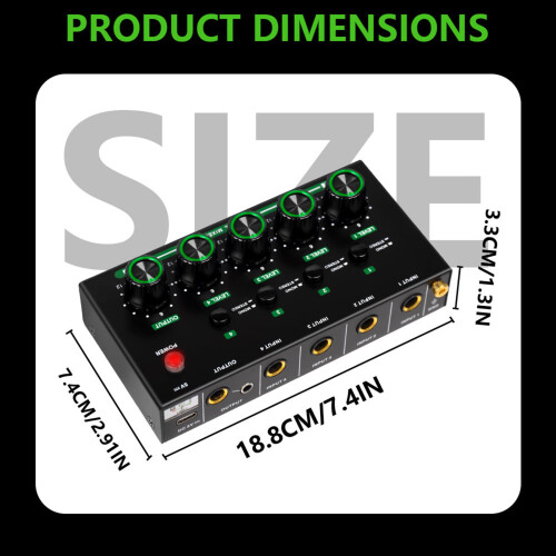 4 Channel Auditory Controller Universal In Compatibility For PC 2