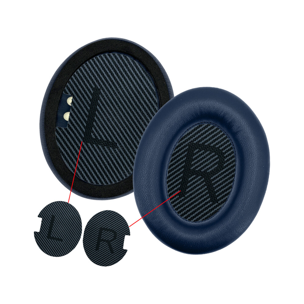 Replacement Earpads Lambskin Leather Ear Cushions For Qc25- Blue 7709000193165
