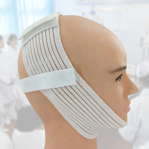 Invisible AntiSnore Chin Support Bands Adjustable Strap-Black 1