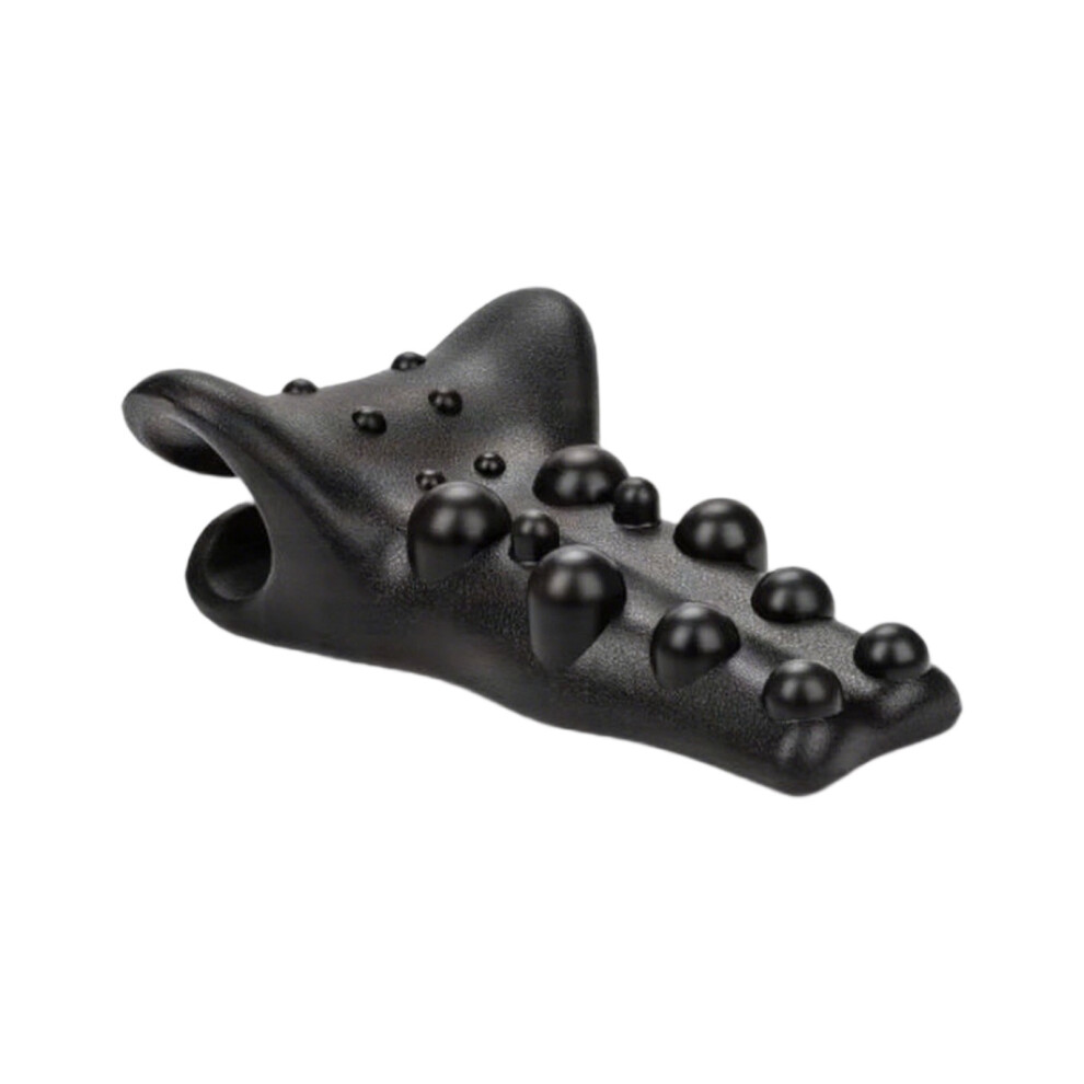 Lower Back Massage Lumbar Support Cushion Deep Tissue-Black