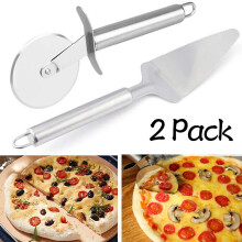 Tortenheber-Set mit dreieckigem Kopf, aus robustem Edelstahl, vielseitig einsetzbar in verschiedenen Küchen, ergonomisch geformt für hohen