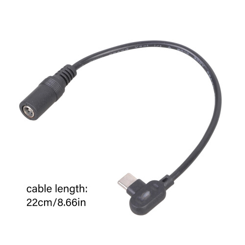Abgewinkeltes USB-Typ-C-Ladekabel für-12V 2