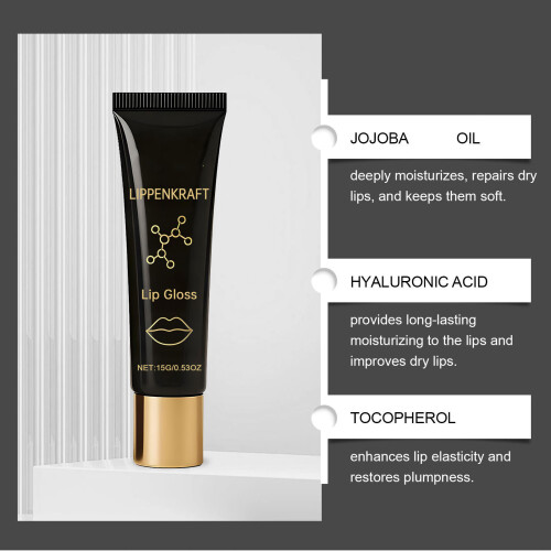 Smoothing Lip Gloss Reduce Pigmentation Enrich Hydrating Oils 2