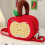 Reise-Make-up-Tasche, großes-Gelber karierter Apfel 5