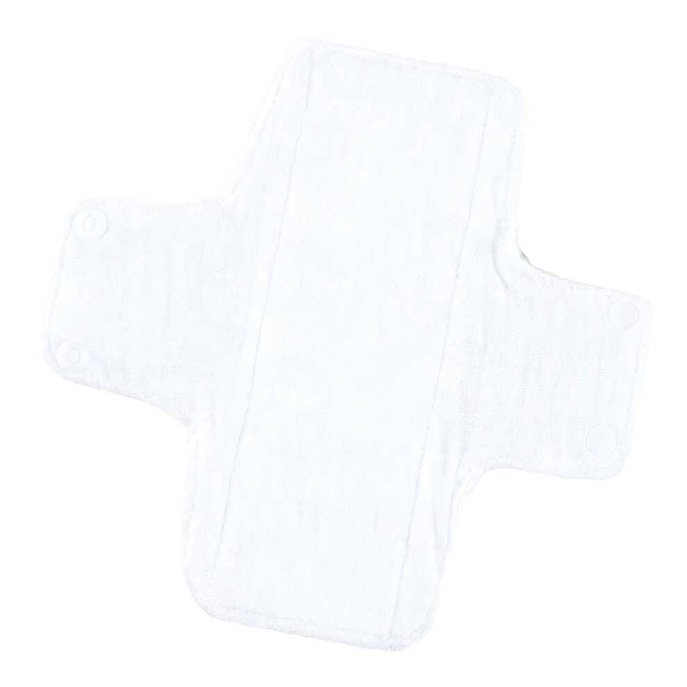 Light Reusable Menstrual Period Pad Cotton Fabric Odor Control-L