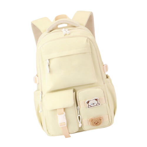 Trendiger modischer Studentenrucksack, leichte-Gelb