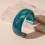 Acrylic Wide Geometric Bangle Exaggerated Bangle Fashion-Clear 5