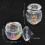 Elegant Artificial Crystal Display Container Crystal Glass-3 5