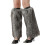 Thick Warm Wolf Plush Leg Sleeves Breathable Stretchable Leg 1