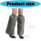 Thick Warm Wolf Plush Leg Sleeves Breathable Stretchable Leg 3