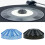 LP45 Vinyls Stabilizer Adapter AntiSlip Design Noise-Black 5