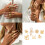 Bagues empilables d'inspiration nautique serties de-Couleur or 2
