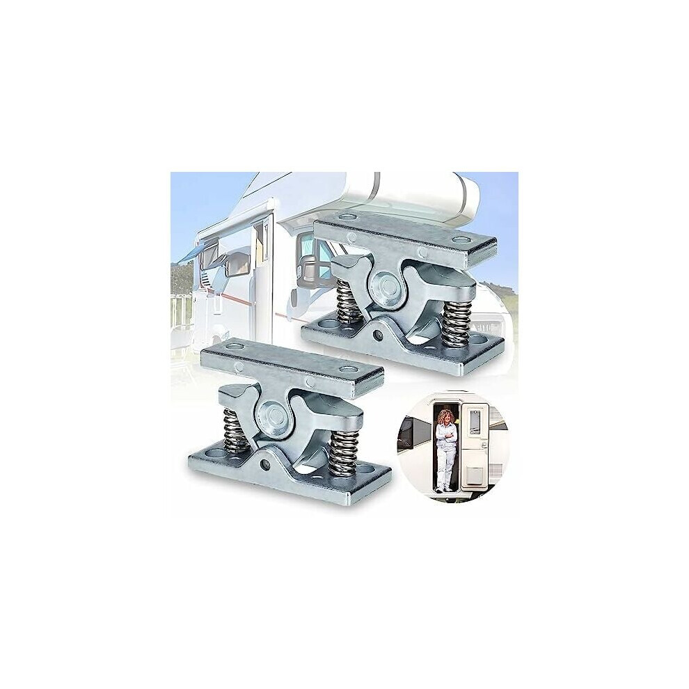 Cargo Trailer Lock, Zinc Alloy Material Offers Sturdy Construction, Durable Galvanized Surface Resists Corrosion, Wide Application For Various Vehicle 9198585866836
