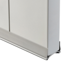 Guarnizione per porte a risparmio energetico con forte adesivo, barriera insonorizzante resistente all'umidità per porte pesanti, risparmio di