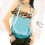 Mode luipaardprint tailleriem nepbont patchwork verstelbare PU 5