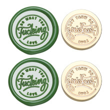 2Pieces Vintage Embossed Stamp Head for Wedding-XYW16