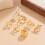 Nauticals Inspired Stackable Rings Set With-Gold-color 4