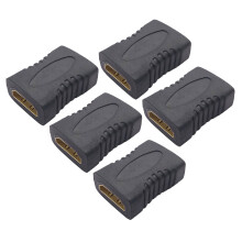 For HDTV Female Coupler Adapter 4K60Hz Gold Contacts For-5
