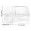 Hamster Bathtub Box for Small Animals Hamster Bath Accessories 3