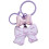 Lightweight Candy Color Bowknot Keychain User Friendly-Purple 1