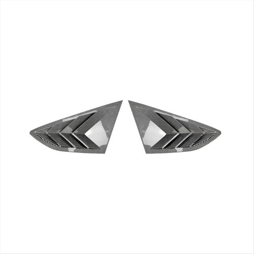 Car Rear Triangular Window Louvers Shutters Blinds