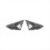 Car Rear Triangular Window Louvers Shutters Blinds 2
