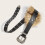PU-leer patchwork riem met nepbont mode taille cincher pin 5