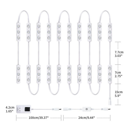LED Vanity Mirror Lights Dimmable Touch Control St