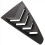 Rear Side Window Louvers, Scoop Louvers Cover Blin 8
