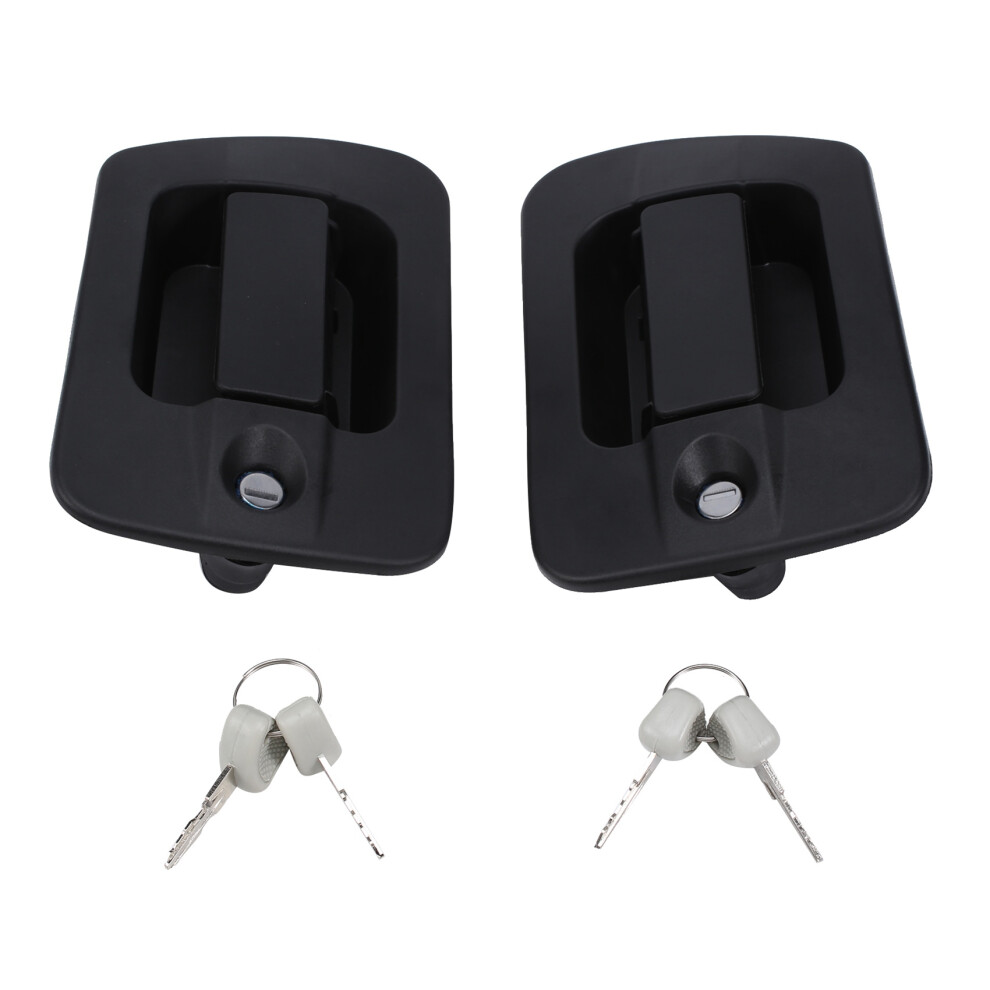 2Pcs Left / Right Exterior Outside Door Handles Wi 4853281478930